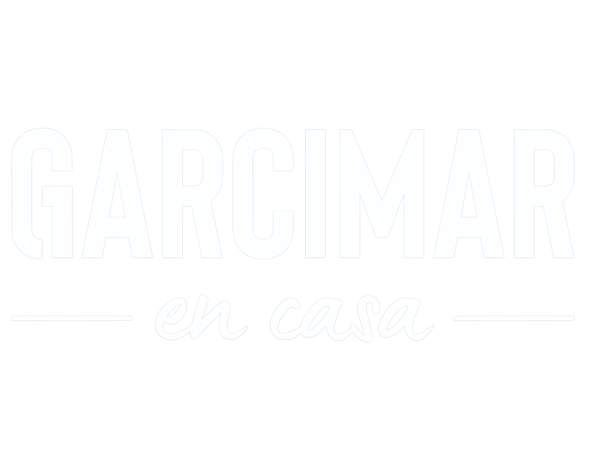 Garcimar en casa - logotipo